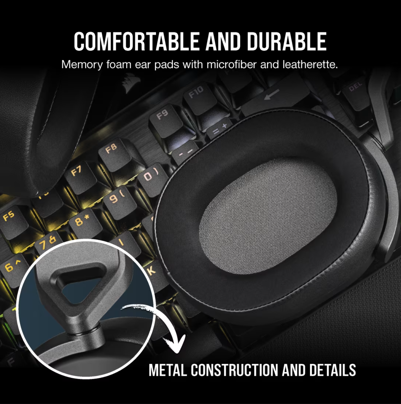 HS65 SURROUND Wired Gaming Headset Carbon