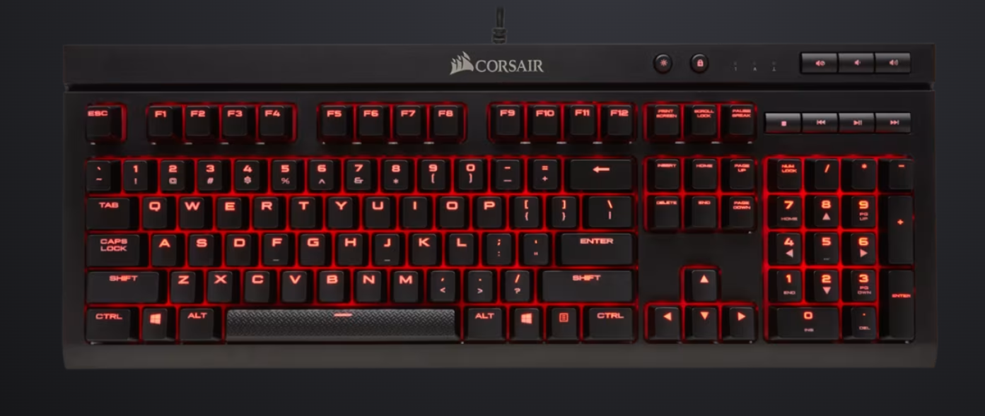 K68 Mechanical Gaming Keyboard Red LED