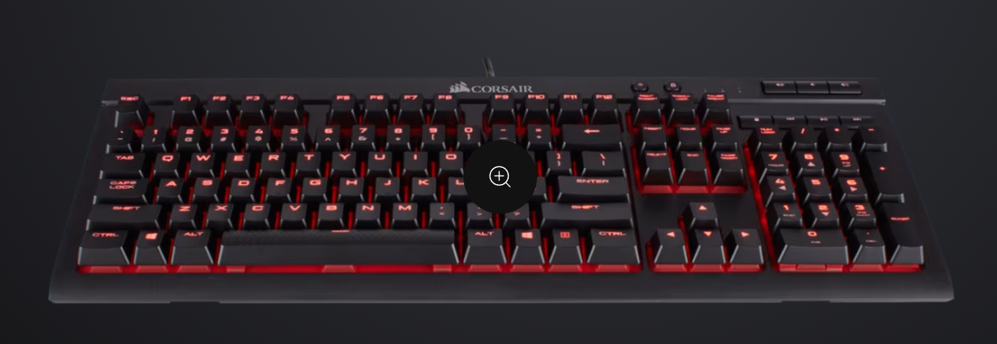 K68 Mechanical Gaming Keyboard Red LED