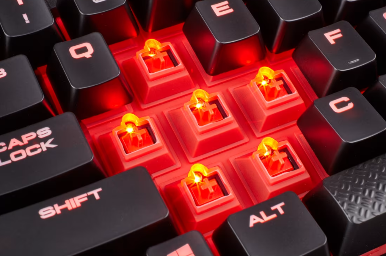 K68 Mechanical Gaming Keyboard Red LED
